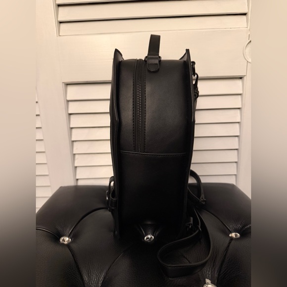 Killstar Nexus Black Crescent Moon Coffin Shaped Backpack | Like New - Picture 5 of 9